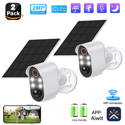 SunGuard 360: Solar-Powered WiFi PTZ Security Camera with 1080P HD Surveillance.