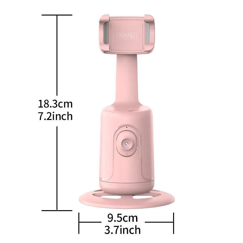 360° Auto Face Tracking Gimbal Stabilizer for Phones, Vlogging & Video Recording.