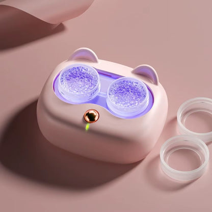 Ultrasonic Contact Lens Cleaner – Deep Clean, Gentle Care, Crystal Clear Vision.