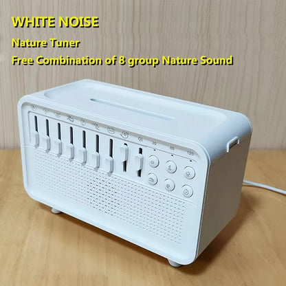 5-in-1 White Noise Aroma Diffuser – Relax, Recharge & Reconnect.