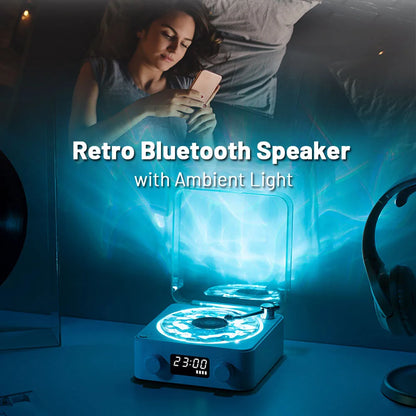 Mini Retro Bluetooth Speaker – Sound Sleep Meets Vintage Vibes.