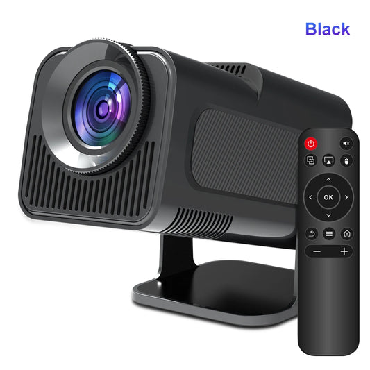 4K Android 11 Projector Native 1080P 390ANSI HY320 Dual Wifi6 BT5.0 1920*1080P Cinema Portable Projetor Upgrated HY300.