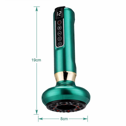 SculptEase™ Magnetic Cupping Massager: Rechargeable Body & Cellulite Scraping Machine.