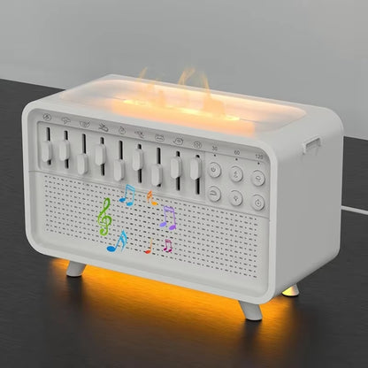 5-in-1 White Noise Aroma Diffuser – Relax, Recharge & Reconnect.