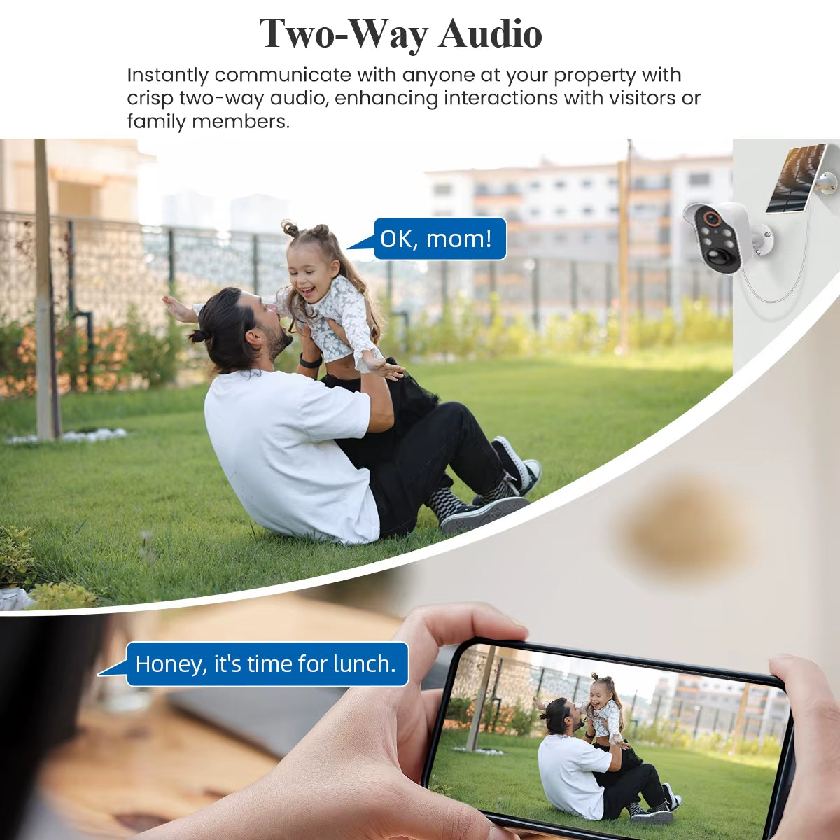 SunGuard 360: Solar-Powered WiFi PTZ Security Camera with 1080P HD Surveillance.