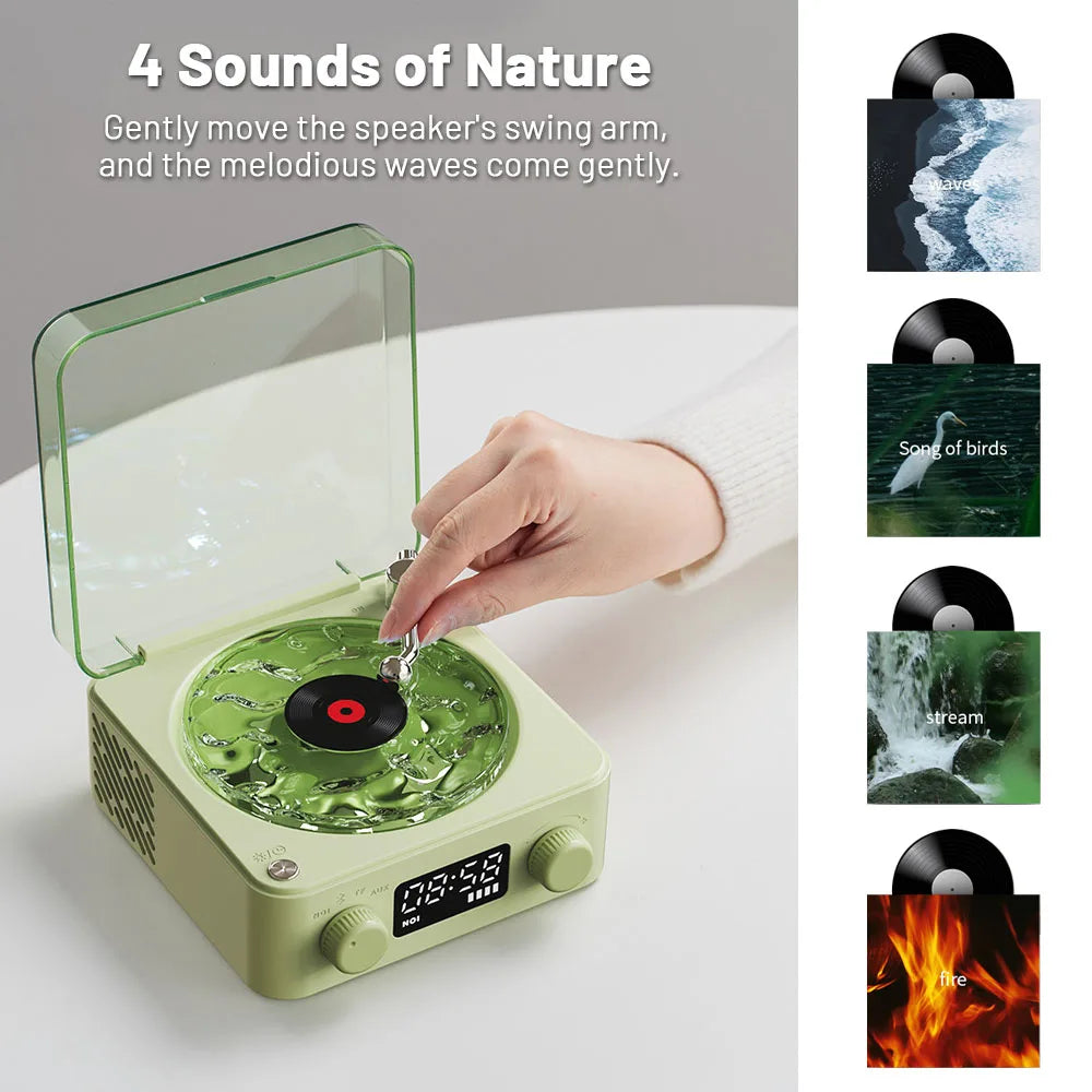 Mini Retro Bluetooth Speaker – Sound Sleep Meets Vintage Vibes.