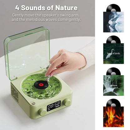 Mini Retro Bluetooth Speaker – Sound Sleep Meets Vintage Vibes.