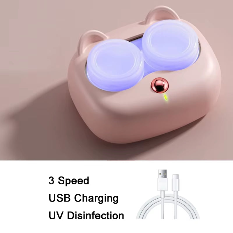 Ultrasonic Contact Lens Cleaner – Deep Clean, Gentle Care, Crystal Clear Vision.