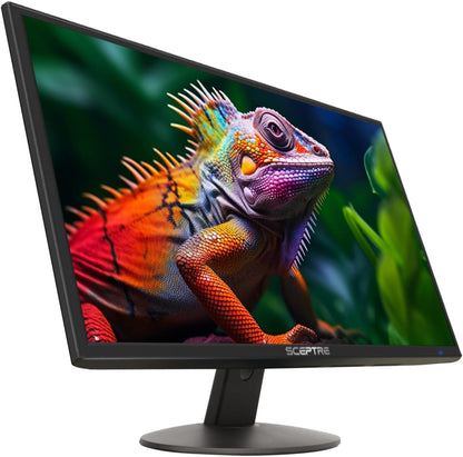 24-Inch Professional Thin 1080P LED Monitor 99% Srgb 2X HDMI VGA Build-In Speakers, Machine Black (E248W-19203R Series).
