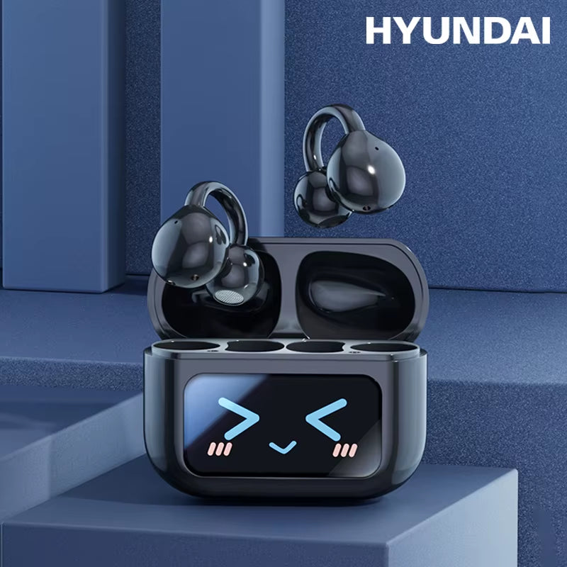 EchoGrip™ M100 ENC Ear Clip Earphones – Style, Sound, and Smart Control.