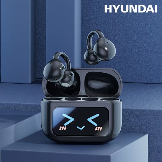 EchoGrip™ M100 ENC Ear Clip Earphones – Style, Sound, and Smart Control.