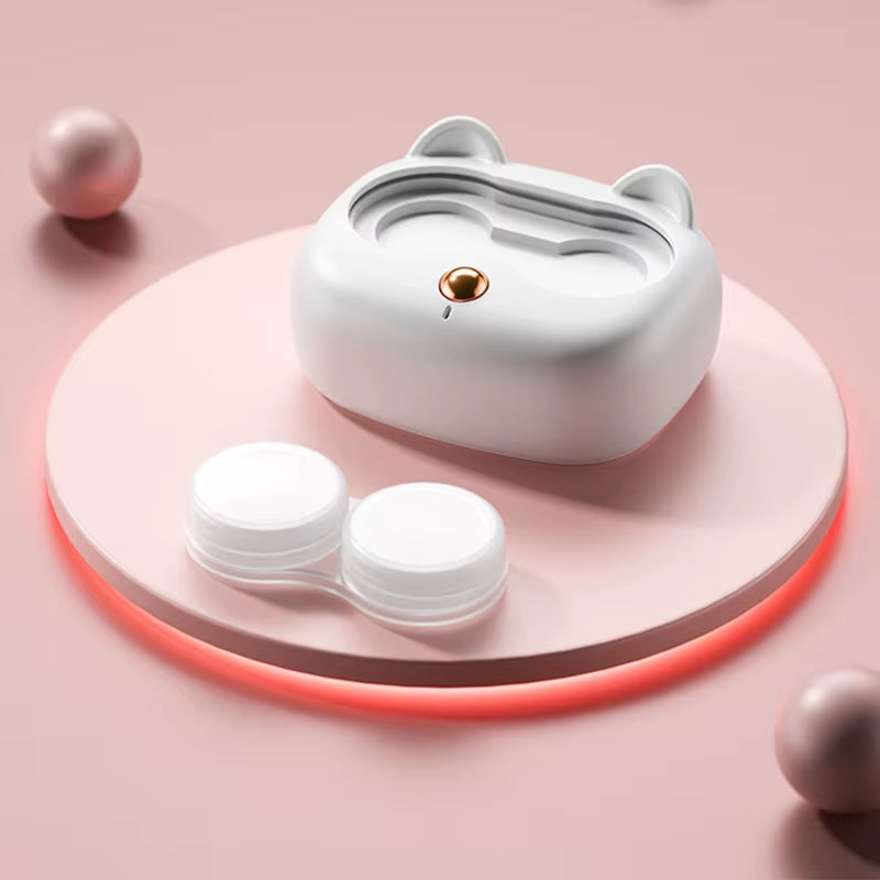 Ultrasonic Contact Lens Cleaner – Deep Clean, Gentle Care, Crystal Clear Vision.