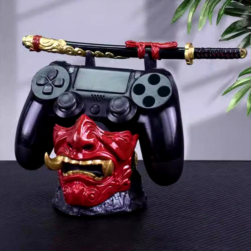 For Gaming Controller Holder One More Life Controller Holder Figure Headphone Stand for PS5/4 Gamepad Bracket.