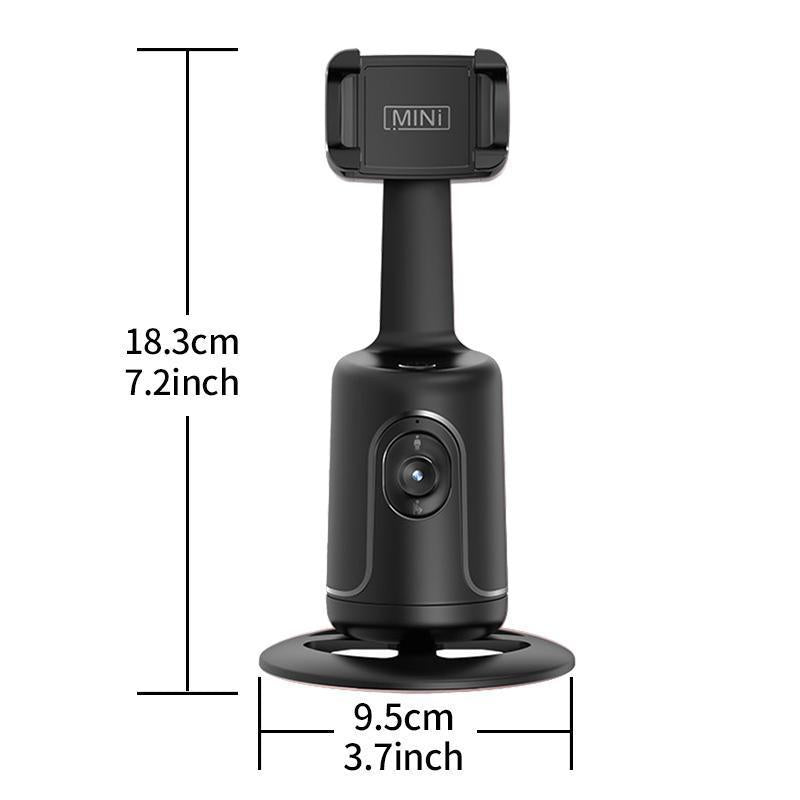 360° Auto Face Tracking Gimbal Stabilizer for Phones, Vlogging & Video Recording.