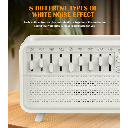 5-in-1 White Noise Aroma Diffuser – Relax, Recharge & Reconnect.