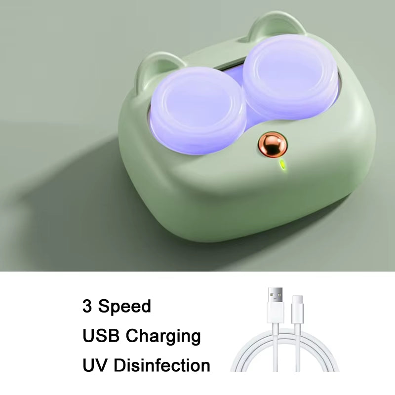 Ultrasonic Contact Lens Cleaner – Deep Clean, Gentle Care, Crystal Clear Vision.