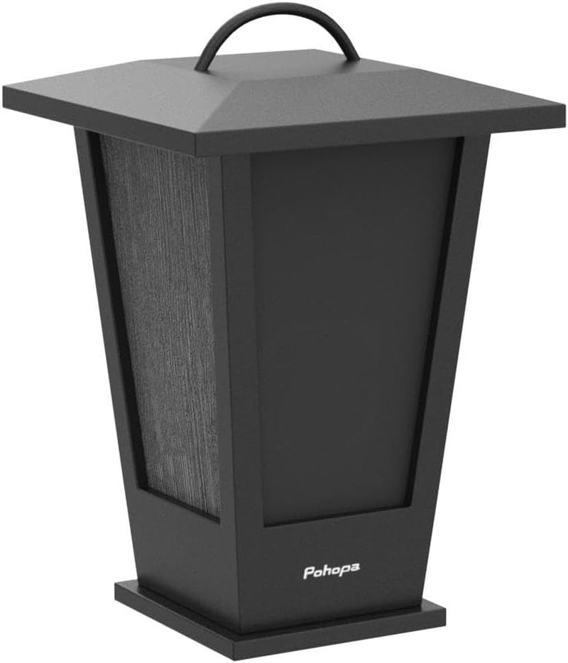Bluetooth Speakers Waterproof, 2 Packs True Wireless Stereo Sound 20W Speakers Dual Pairing Lantern Indoor Outdoor Speakers with 20 Piece LED Lights, Rich Bass, Pinao Black.