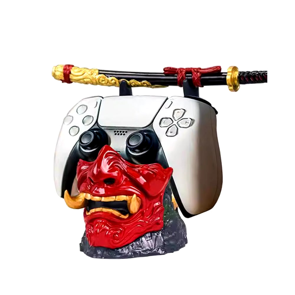 For Gaming Controller Holder One More Life Controller Holder Figure Headphone Stand for PS5/4 Gamepad Bracket.