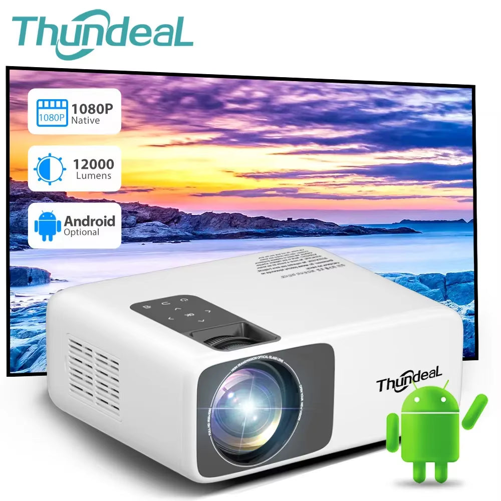 Full HD Projector 1080P 2K 4K Video LED 3D Portable Projector Td93Pro Mini Wifi Android Home Theater TD93 Pro Beamer.