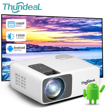 Full HD Projector 1080P 2K 4K Video LED 3D Portable Projector Td93Pro Mini Wifi Android Home Theater TD93 Pro Beamer.